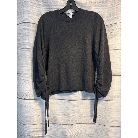 Autumn Cashmere Ruched Sleeve Tie Detail Sweater Size XS - Picture 5 of 5